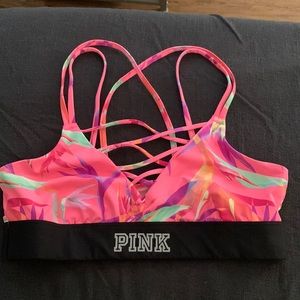 Victoria’s Secret pink sports bra